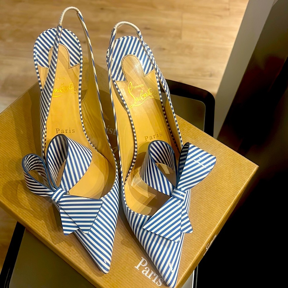 Louboutin Slingbacks Size 37